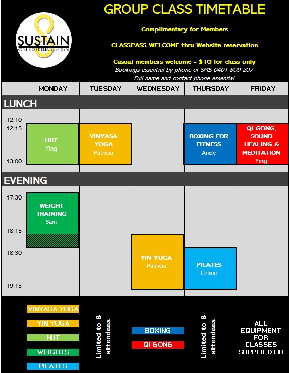 Class timetable 2025-04-29 Class timetable 2025-04-29
